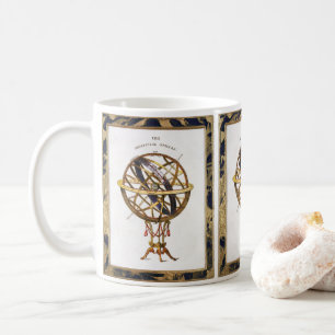 Taza De Café Vintage Astronomy, Artificial or Armillary Sphere