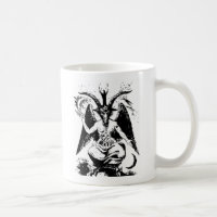 Vintage Baphomet negro