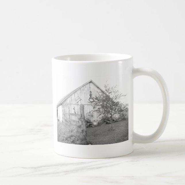 Taza De Café Vintage Barn (Derecha)