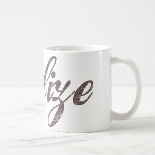 Taza De Café Vintage Belice