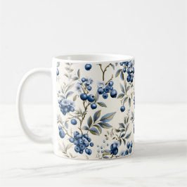 Taza De Café Vintage Blueberry