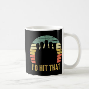 Taza De Café Vintage Bowling Team Fun Retro Bowler Sport Bowler