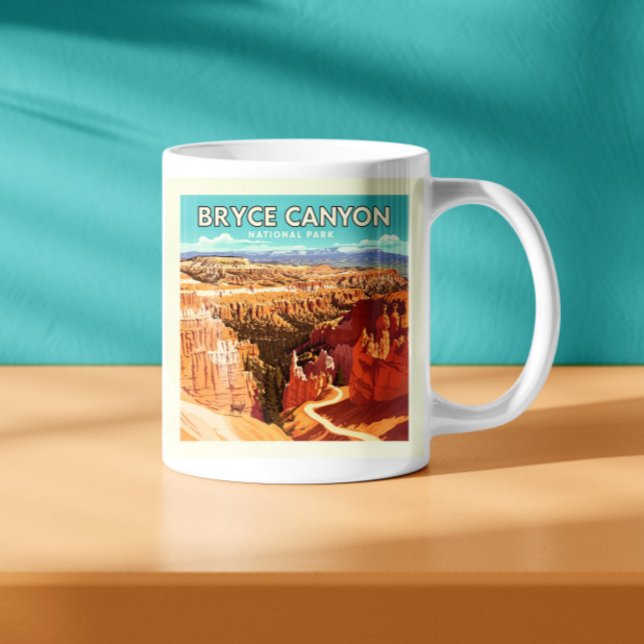 Taza De Café Vintage Bryce Canyon (Subido por el creador)