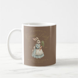 Taza De Café Vintage Bunny Carrot Patch 