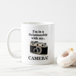 Taza De Café Vintage Camera Funny Photographer 