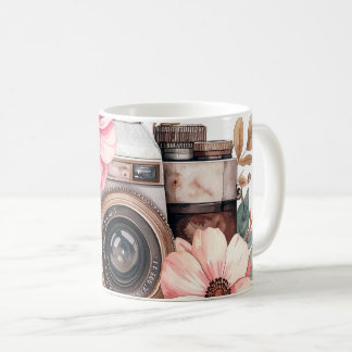 Taza De Café Vintage Camera Mug - Photography Lover Retro Gift