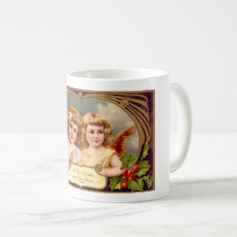 Taza De Café Vintage Christmas Angels