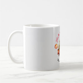 Taza De Café Vintage Christmas Red Truck Watercolor