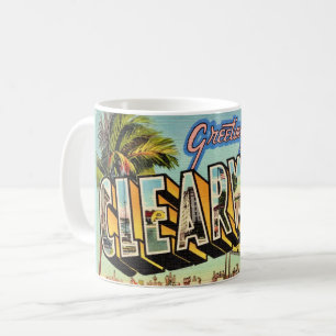 Taza De Café Vintage Clearwater Florida