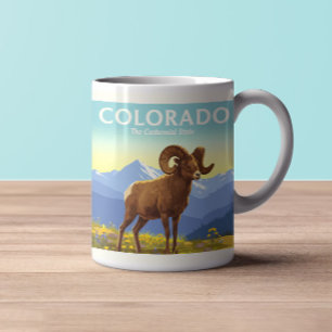 Taza De Café Vintage Colorado
