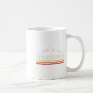 Taza De Café Vintage Colorado Retro Ciclismo