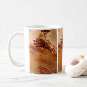 Taza De Café Vintage Cowboys, The Ore Wagon de NC Wyeth