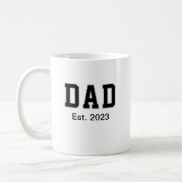 Taza De Café Vintage Dad Established Gift