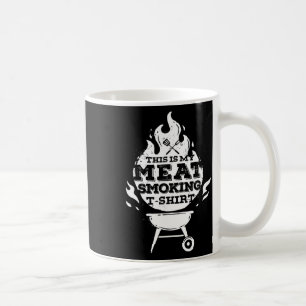 Taza De Café Vintage De Fumador Bbq Este Es Mi Fumador De Carne