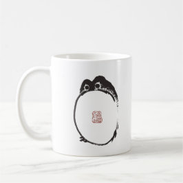 Taza De Café Vintage de impresión de rana triste Matsumoto Hoji