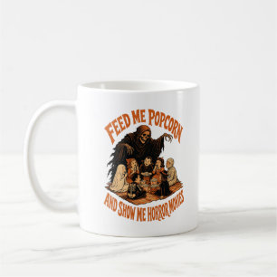 Taza de café vintage de la Parca
