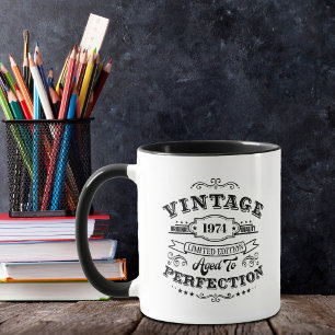 Taza de café Vintage Envejecida a la Perfección