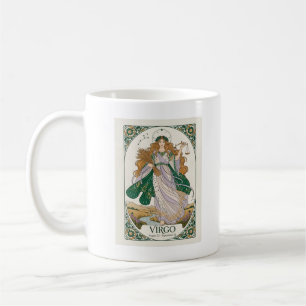 Taza de café vintage especial Zodiaco Virgo