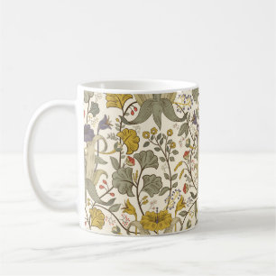 Taza De Café Vintage Floral vintage sin costuras. Retro