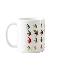 Vintage Fly-Fishing Trout Flies Mug