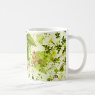 Taza De Café Vintage Greeneration Botanical Wildflowers Waterco