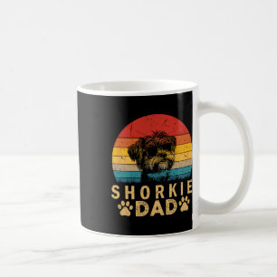 Taza De Café Vintage Guay Shorkie Dad Dog Amantes de pintar pap
