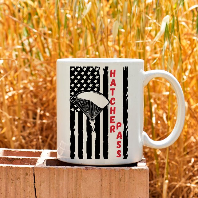 Taza De Café Vintage Hatcher Pass Parapente Skydiving (Subido por el creador)