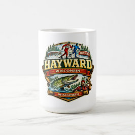 Taza De Café Vintage Hayward Wisconsin Birkebeiner Skiing