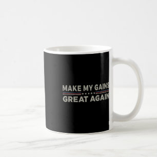 Taza De Café Vintage Haz que mis ganancias sean fantásticas otr