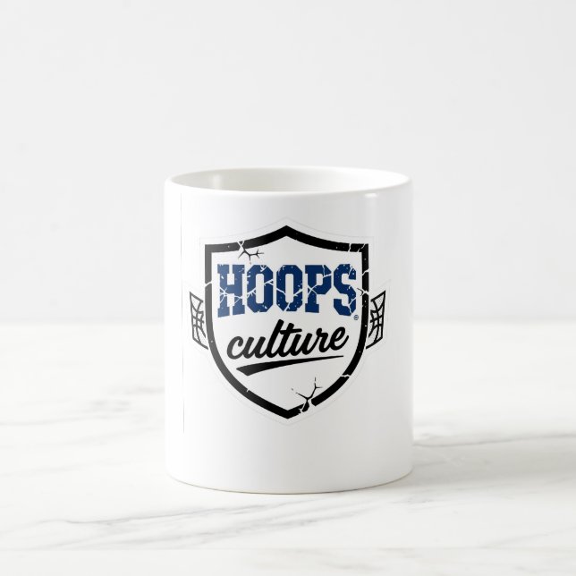 Taza De Café Vintage Hoops Culture Basketball Graphic (Centro)