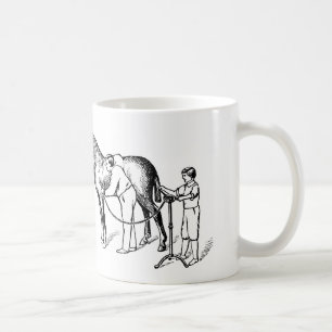 Taza De Café VINTAGE ILUSTRACION Cuchillo personalizado Mug