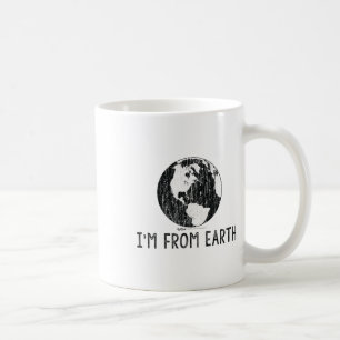 Taza De Café Vintage Im From Earth World Earth Day Environment