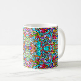TAZA DE CAFÉ VINTAGE ITALIANO ORNAMENTAL COFFEE MUG