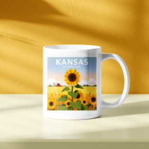 Taza De Café Vintage Kansas