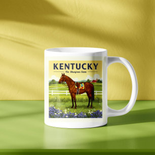 Taza De Café Vintage Kentucky