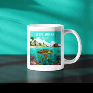Taza De Café Vintage Key West Florida