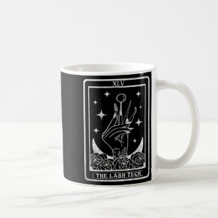 Taza De Café Vintage La Tarjeta Lash Tech Tarot Card The Lash T