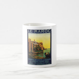 Taza De Café Vintage Le Maroc Marruecos