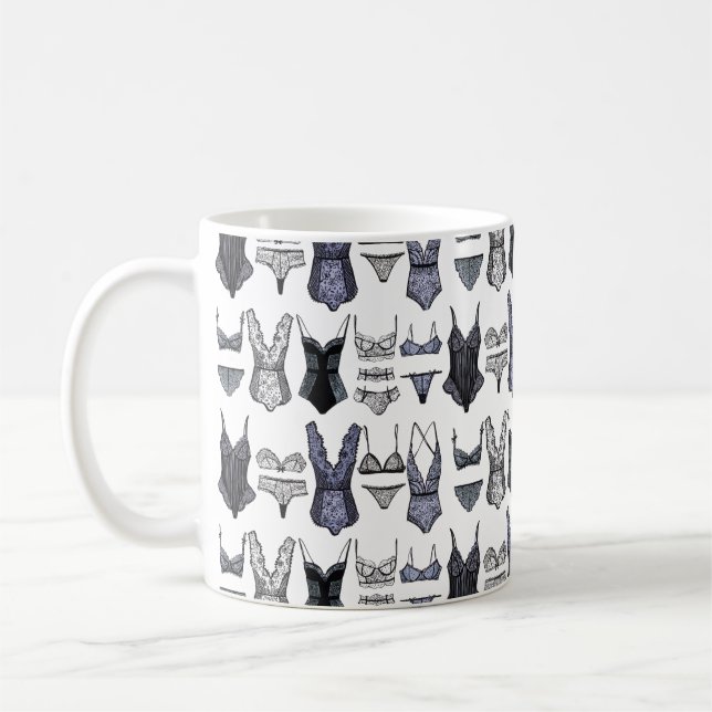 Taza De Café Vintage Lingerie (Izquierda)