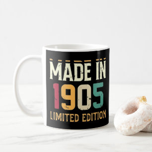 Taza De Café "Vintage Made in 1905 Limited Edition-