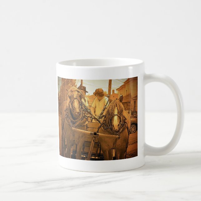 Taza De Café Vintage Maine (Derecha)