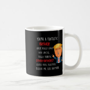 Taza De Café Vintage Make el Día del Padre Great Again Papá Div