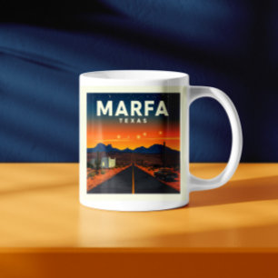 Taza De Café Vintage Marfa Texas