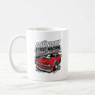 Taza De Café Vintage Mechanic Shirt - Midnight Street Machine C