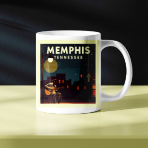 Taza De Café Vintage Memphis Tennessee