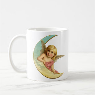 Taza De Café Vintage Moon Angel