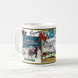 TAZA DE CAFÉ VINTAGE 'MY ABC'S COFFEE'