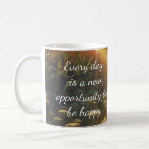 Taza De Café Vintage Nature - Inspirational Phrase
