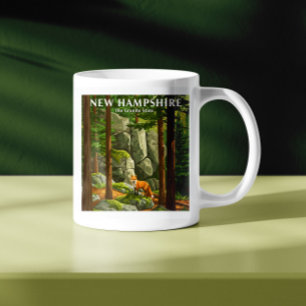 Taza De Café Vintage New Hampshire