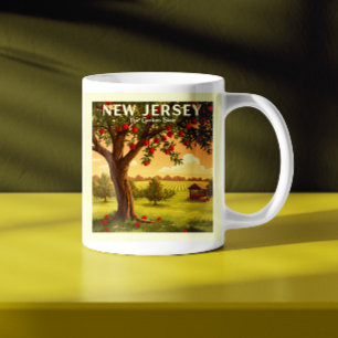Taza De Café Vintage New Jersey